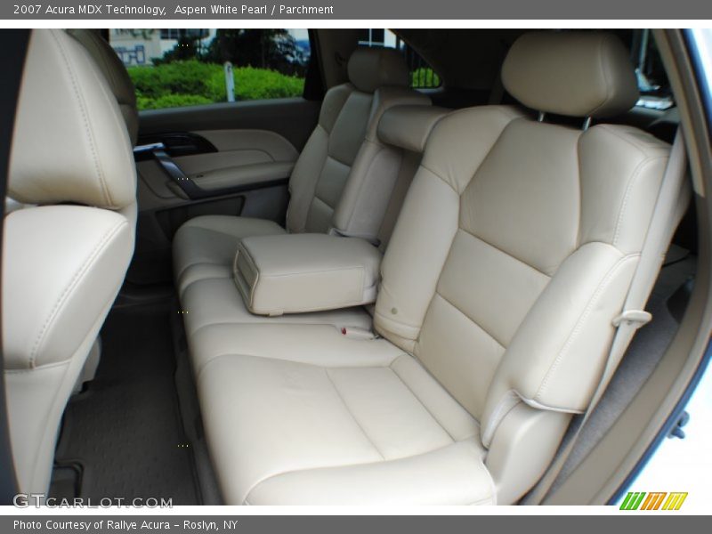 Aspen White Pearl / Parchment 2007 Acura MDX Technology