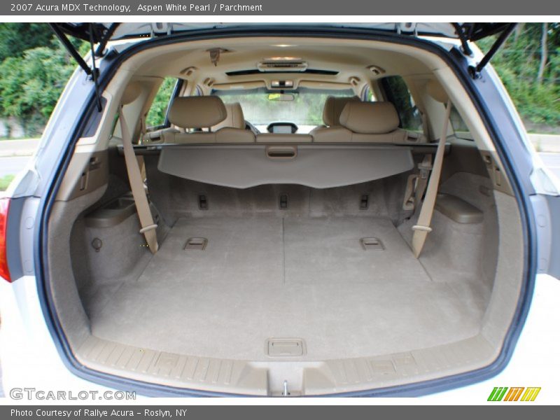 Aspen White Pearl / Parchment 2007 Acura MDX Technology