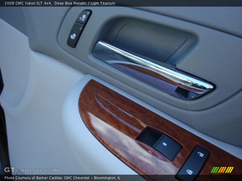 Deep Blue Metallic / Light Titanium 2008 GMC Yukon SLT 4x4