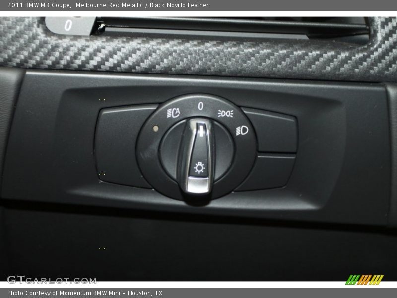 Controls of 2011 M3 Coupe