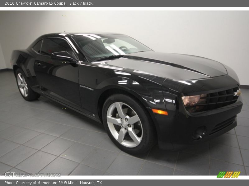 Black / Black 2010 Chevrolet Camaro LS Coupe