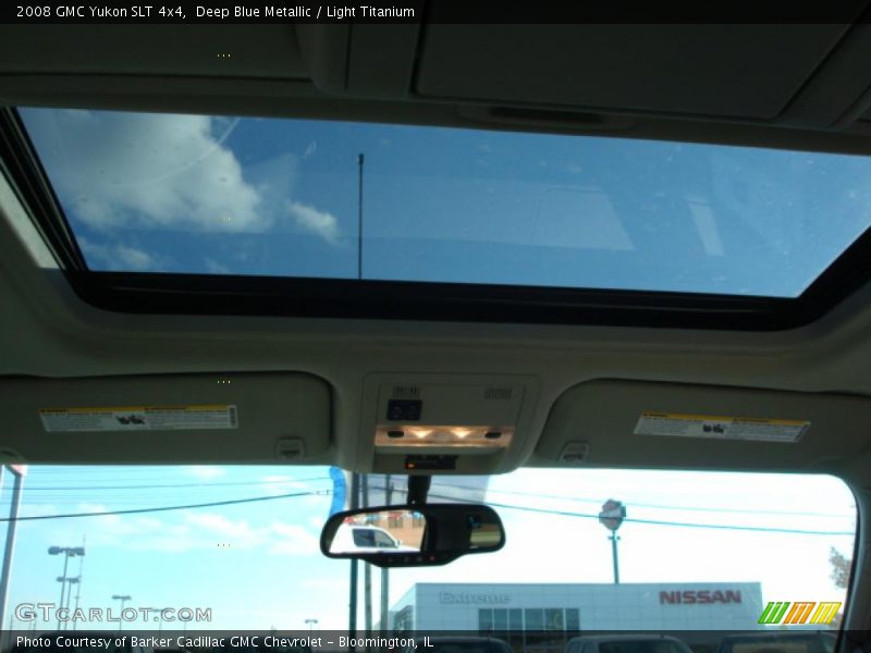 Deep Blue Metallic / Light Titanium 2008 GMC Yukon SLT 4x4
