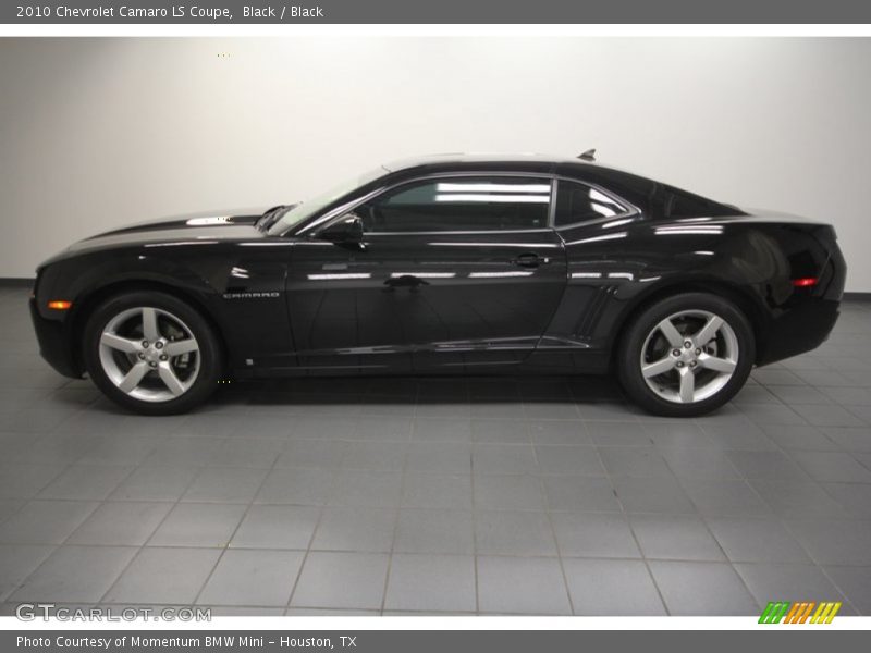 Black / Black 2010 Chevrolet Camaro LS Coupe
