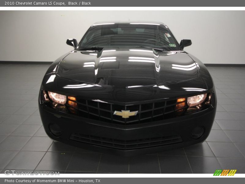Black / Black 2010 Chevrolet Camaro LS Coupe