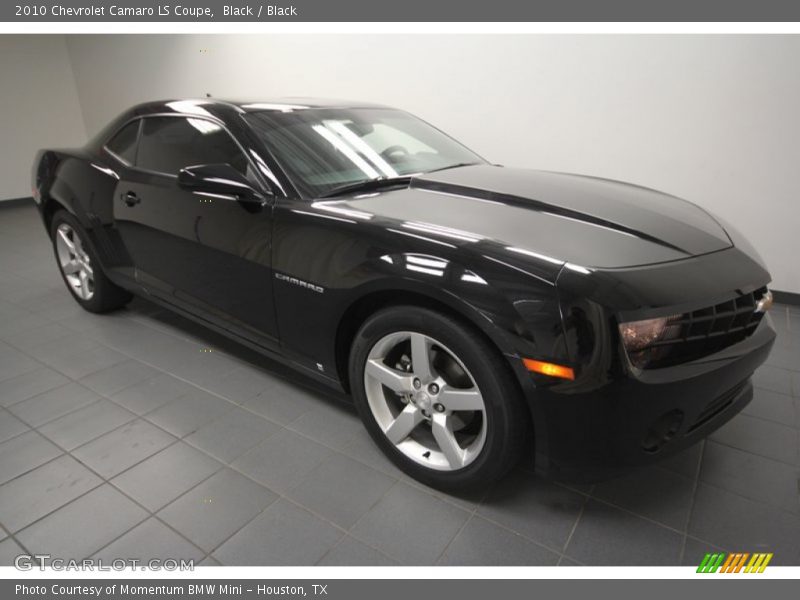 Black / Black 2010 Chevrolet Camaro LS Coupe
