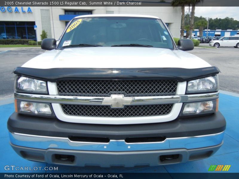 Summit White / Dark Charcoal 2005 Chevrolet Silverado 1500 LS Regular Cab