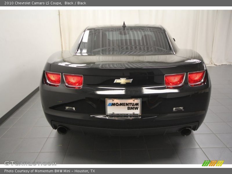 Black / Black 2010 Chevrolet Camaro LS Coupe