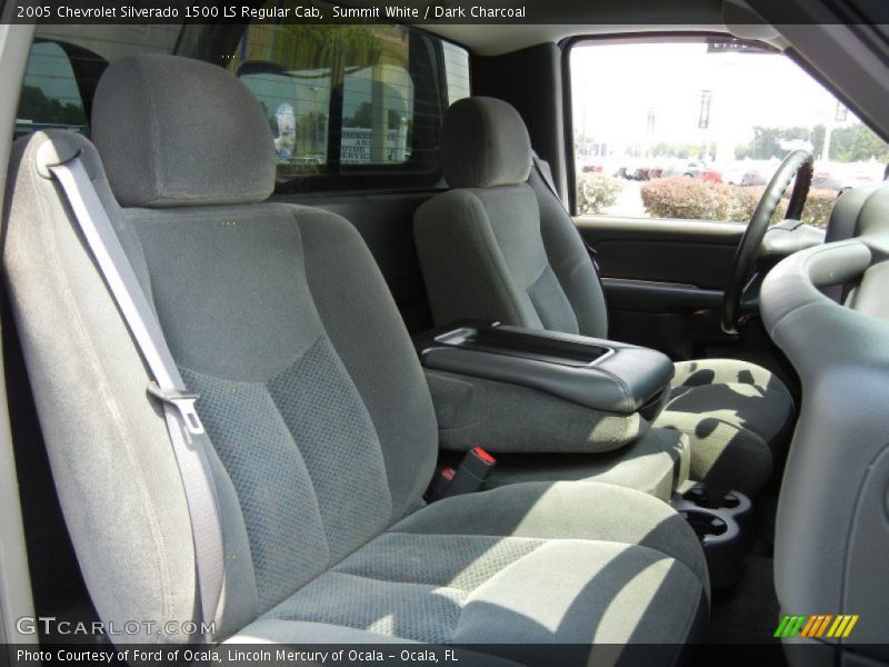 Summit White / Dark Charcoal 2005 Chevrolet Silverado 1500 LS Regular Cab