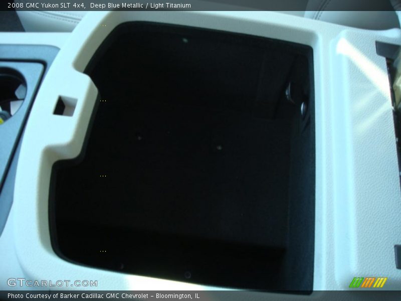 Deep Blue Metallic / Light Titanium 2008 GMC Yukon SLT 4x4