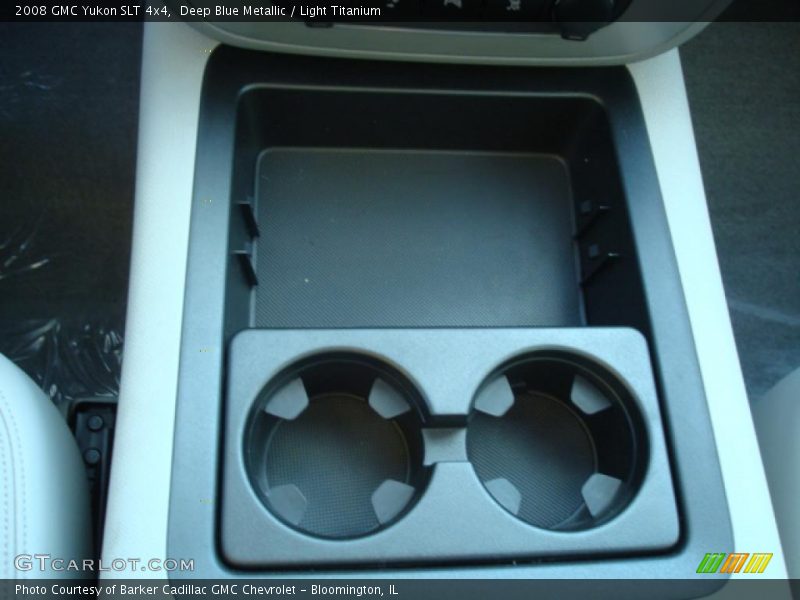 Deep Blue Metallic / Light Titanium 2008 GMC Yukon SLT 4x4