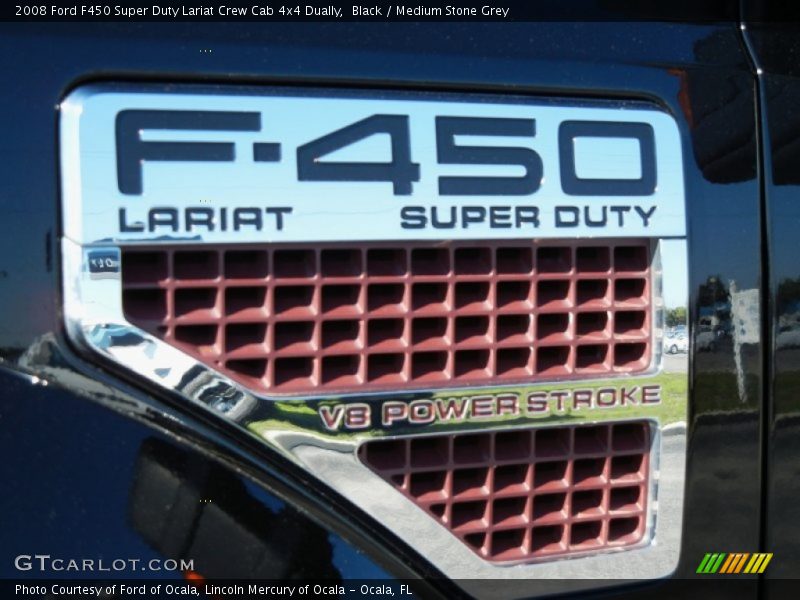  2008 F450 Super Duty Lariat Crew Cab 4x4 Dually Logo