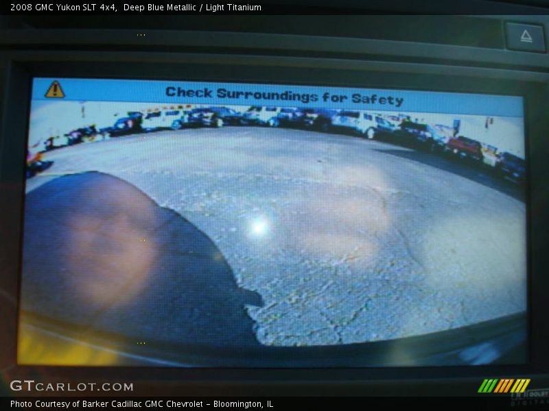 Deep Blue Metallic / Light Titanium 2008 GMC Yukon SLT 4x4