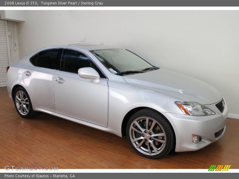 Tungsten Silver Pearl / Sterling Gray 2008 Lexus IS 350