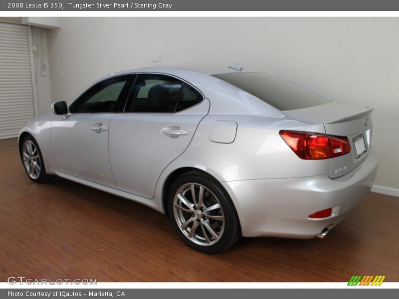 Tungsten Silver Pearl / Sterling Gray 2008 Lexus IS 350