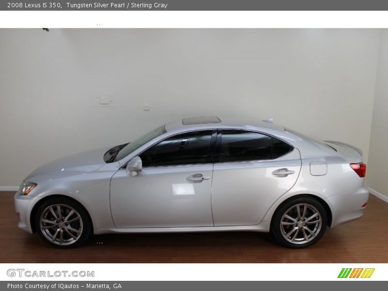 Tungsten Silver Pearl / Sterling Gray 2008 Lexus IS 350