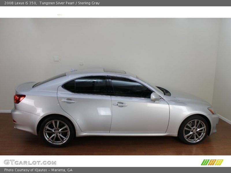 Tungsten Silver Pearl / Sterling Gray 2008 Lexus IS 350