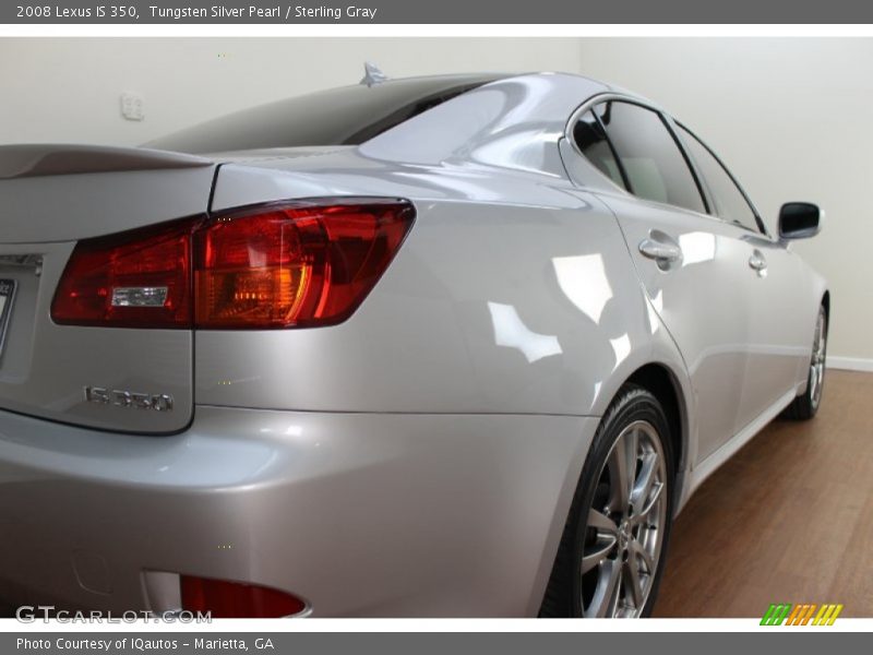Tungsten Silver Pearl / Sterling Gray 2008 Lexus IS 350