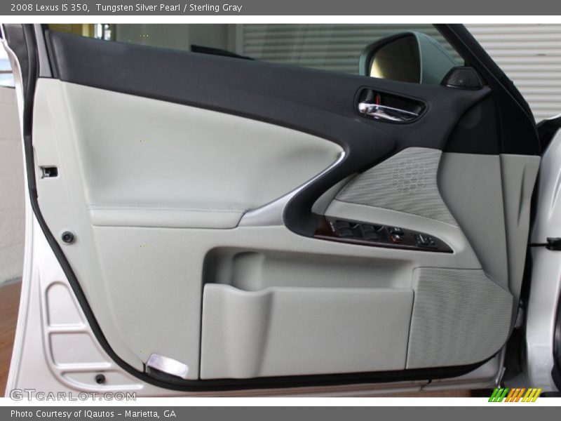 Tungsten Silver Pearl / Sterling Gray 2008 Lexus IS 350
