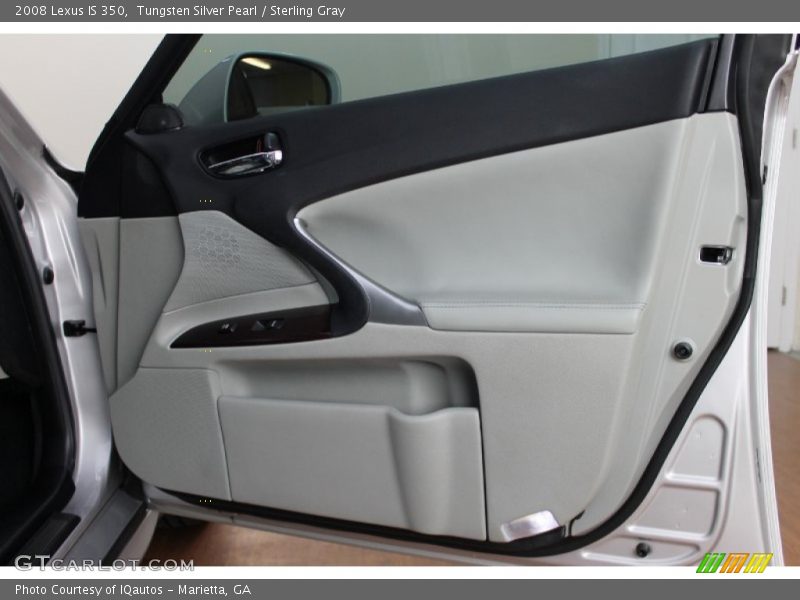 Tungsten Silver Pearl / Sterling Gray 2008 Lexus IS 350