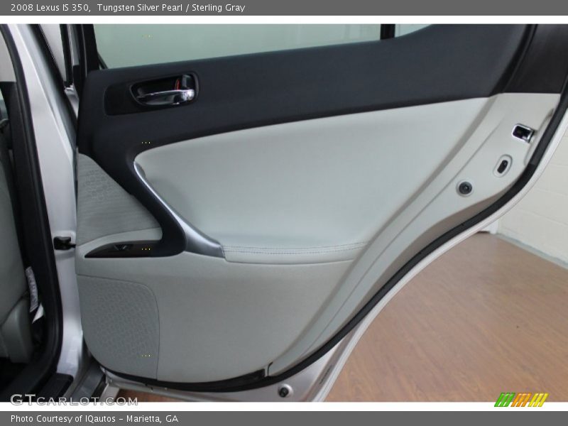 Tungsten Silver Pearl / Sterling Gray 2008 Lexus IS 350