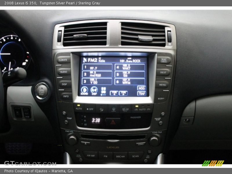 Tungsten Silver Pearl / Sterling Gray 2008 Lexus IS 350