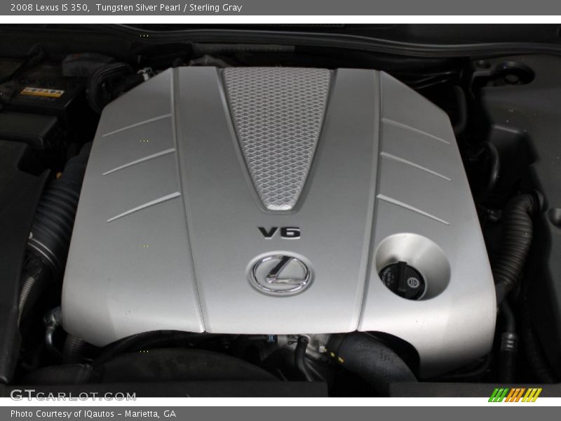 Tungsten Silver Pearl / Sterling Gray 2008 Lexus IS 350