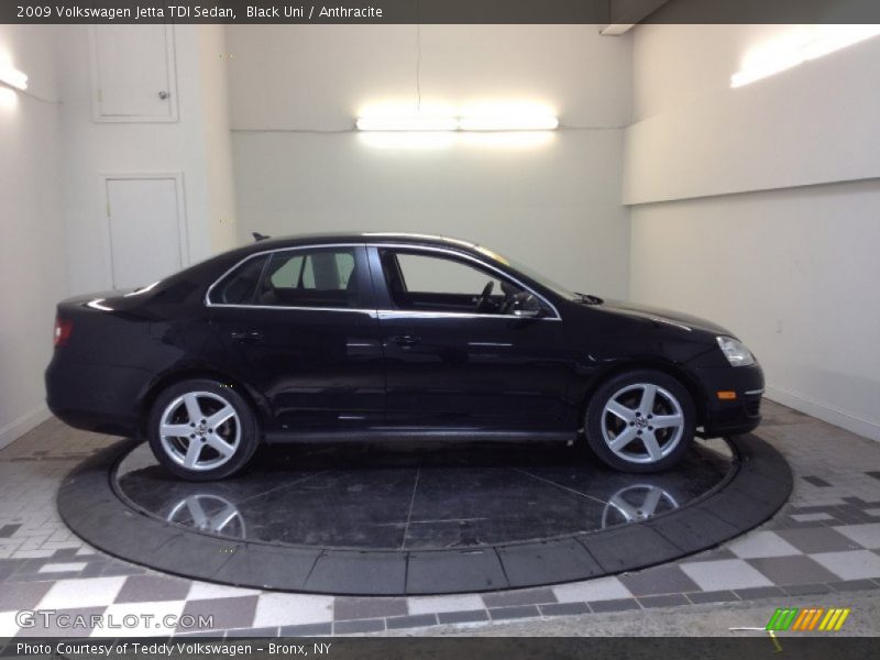 Black Uni / Anthracite 2009 Volkswagen Jetta TDI Sedan