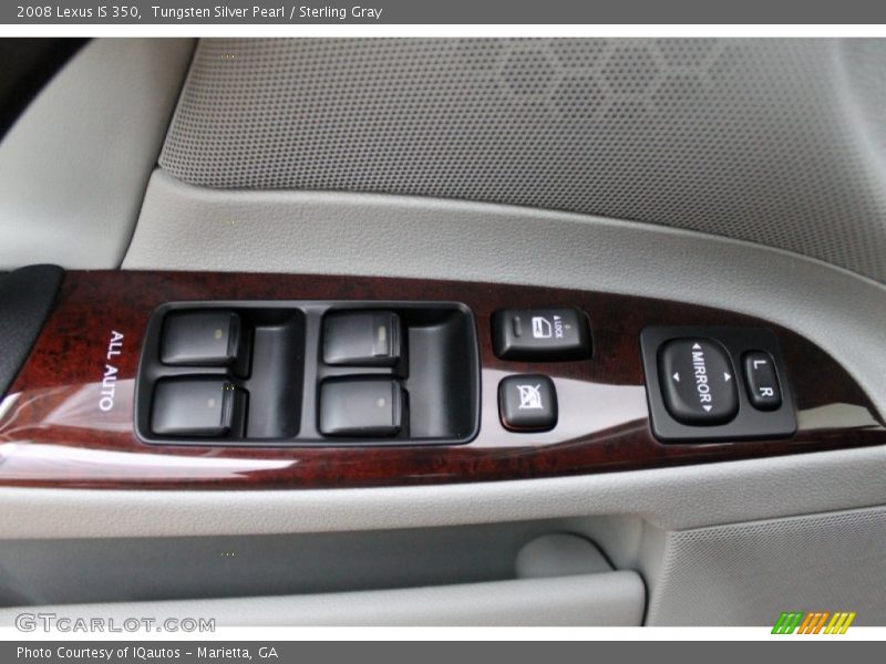 Tungsten Silver Pearl / Sterling Gray 2008 Lexus IS 350