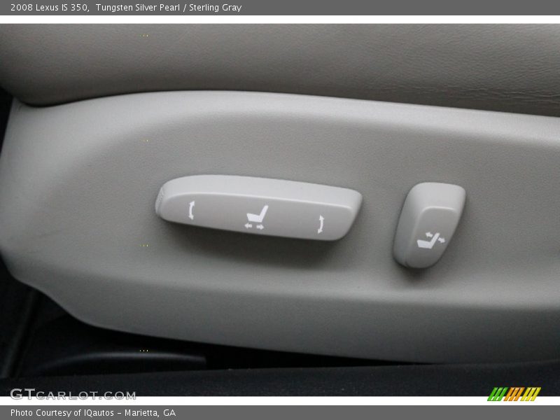 Tungsten Silver Pearl / Sterling Gray 2008 Lexus IS 350