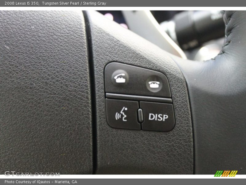 Tungsten Silver Pearl / Sterling Gray 2008 Lexus IS 350