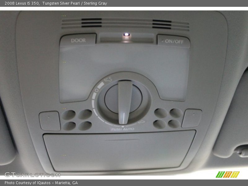 Tungsten Silver Pearl / Sterling Gray 2008 Lexus IS 350