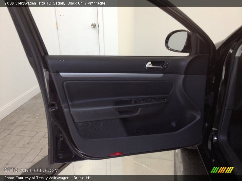 Black Uni / Anthracite 2009 Volkswagen Jetta TDI Sedan
