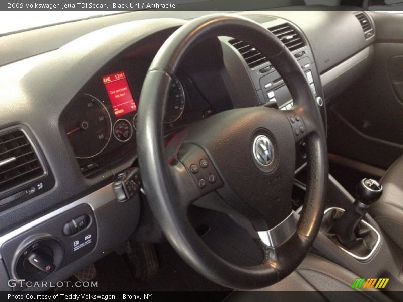 Black Uni / Anthracite 2009 Volkswagen Jetta TDI Sedan
