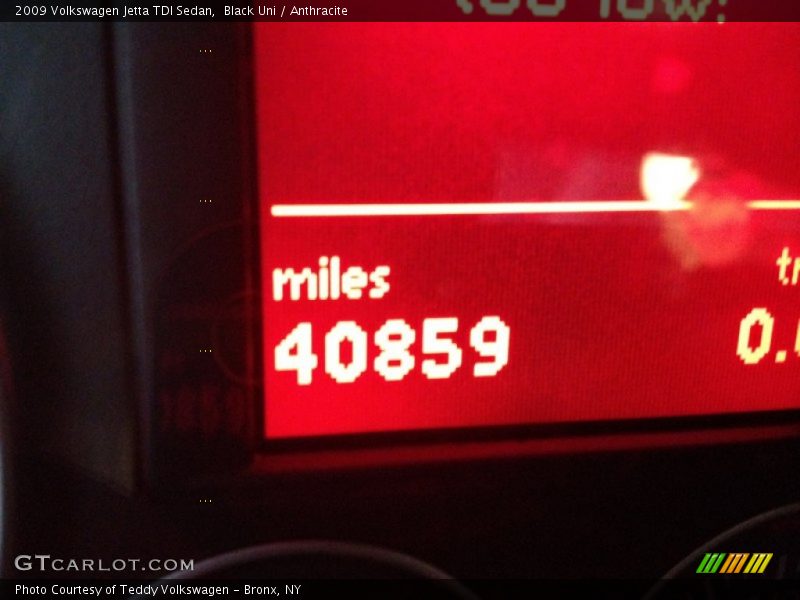 Black Uni / Anthracite 2009 Volkswagen Jetta TDI Sedan