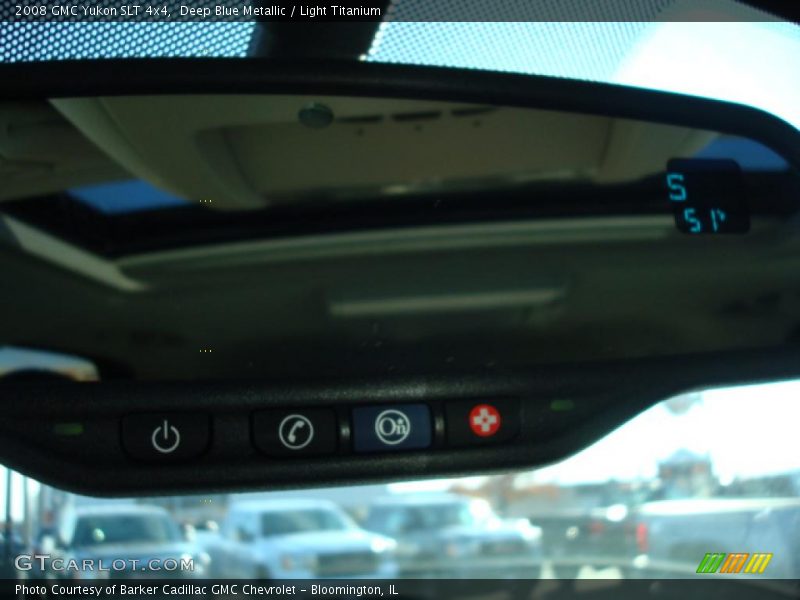 Deep Blue Metallic / Light Titanium 2008 GMC Yukon SLT 4x4