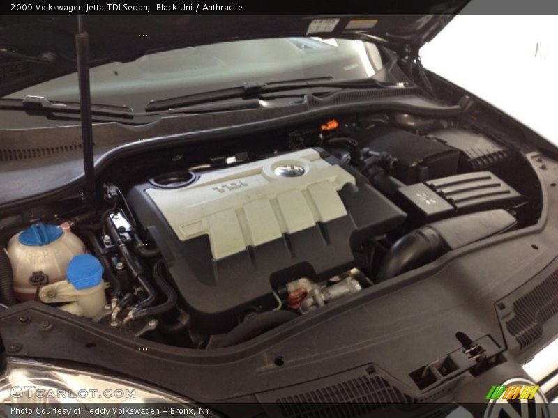 Black Uni / Anthracite 2009 Volkswagen Jetta TDI Sedan