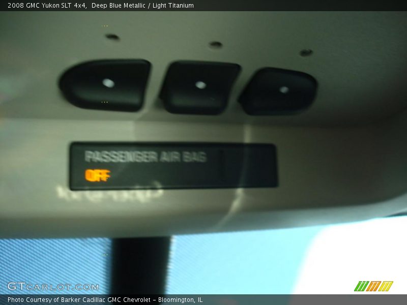 Deep Blue Metallic / Light Titanium 2008 GMC Yukon SLT 4x4