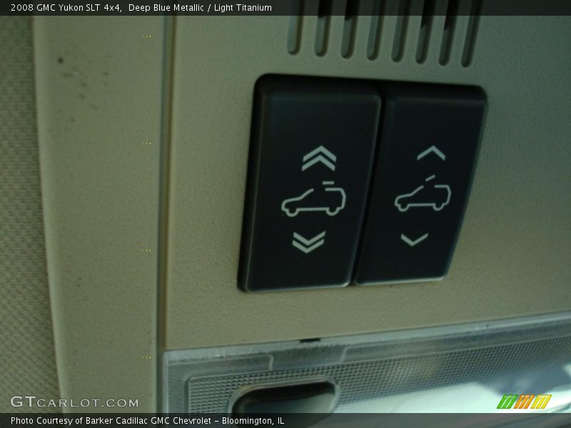 Deep Blue Metallic / Light Titanium 2008 GMC Yukon SLT 4x4