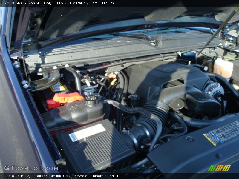 Deep Blue Metallic / Light Titanium 2008 GMC Yukon SLT 4x4