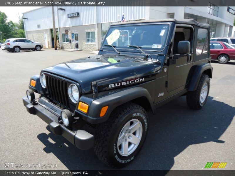 Black / Dark Slate Gray 2006 Jeep Wrangler Rubicon 4x4