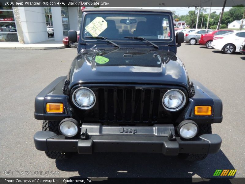 Black / Dark Slate Gray 2006 Jeep Wrangler Rubicon 4x4