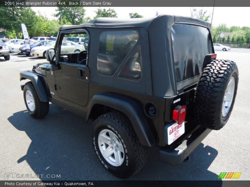 Black / Dark Slate Gray 2006 Jeep Wrangler Rubicon 4x4
