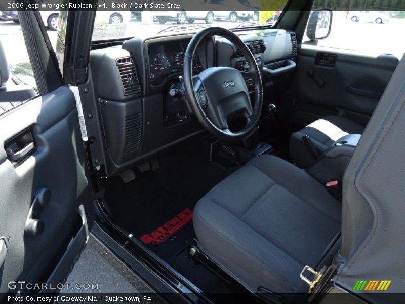 Black / Dark Slate Gray 2006 Jeep Wrangler Rubicon 4x4