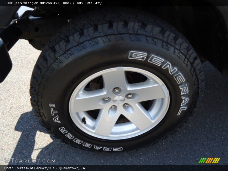 Black / Dark Slate Gray 2006 Jeep Wrangler Rubicon 4x4