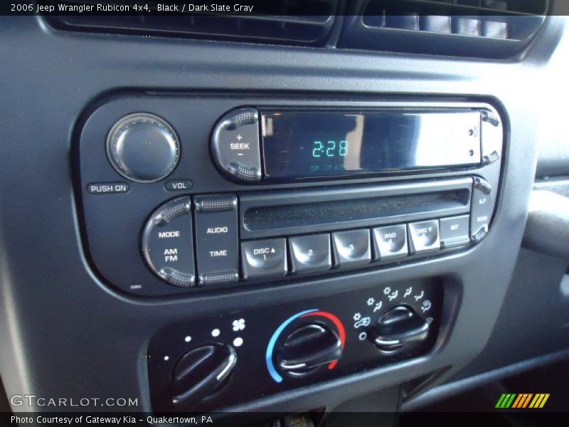 Black / Dark Slate Gray 2006 Jeep Wrangler Rubicon 4x4