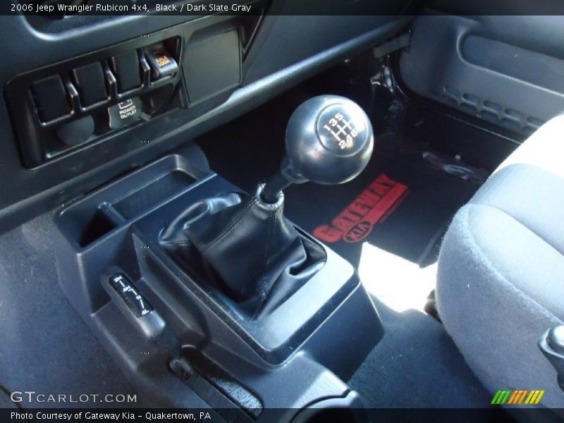 Black / Dark Slate Gray 2006 Jeep Wrangler Rubicon 4x4
