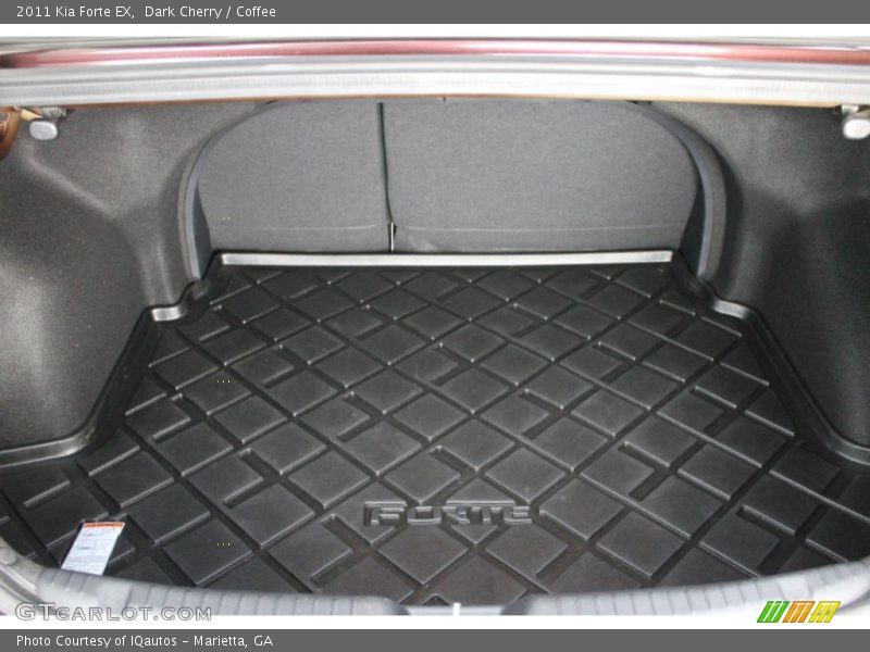 Dark Cherry / Coffee 2011 Kia Forte EX