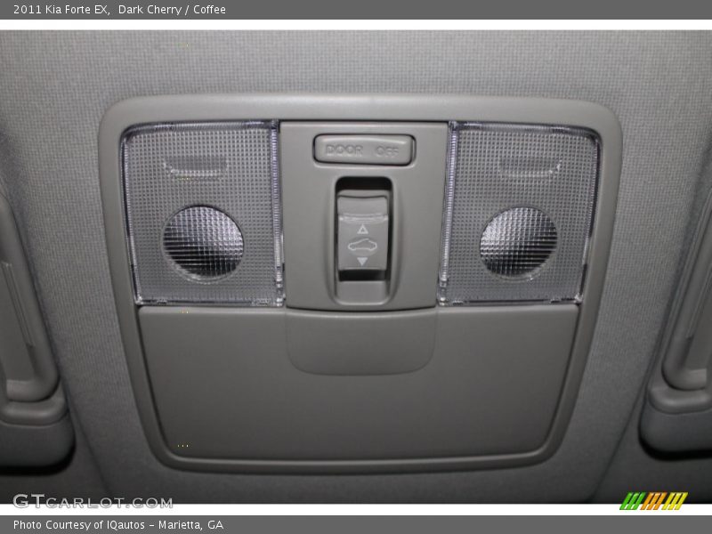 Dark Cherry / Coffee 2011 Kia Forte EX