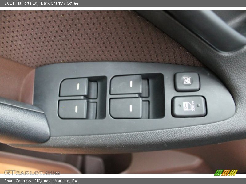Dark Cherry / Coffee 2011 Kia Forte EX