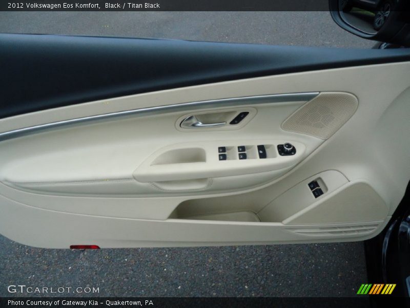 Black / Titan Black 2012 Volkswagen Eos Komfort